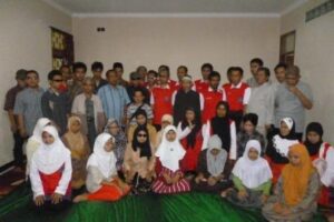 Pelatihan Baca Tulis Al-Qur’an Braille LSM Ummi Maktum Voice