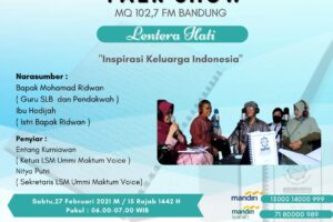 Inspirasi Keluarga Bapak Mohamad Ridwan