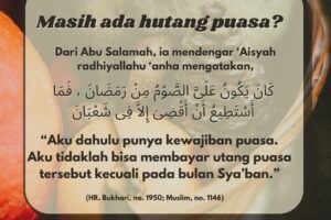 Apakah masih ada hutang puasa?