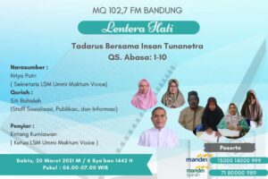 Lentera Hati: Perbaikan Tadarus Surat Abasa (Makhroj Huruf Kaf)