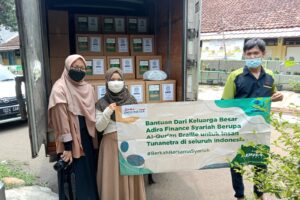 Distribusi 100 Set Al-Qur’an Braille di Bulan November 2021