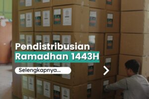 Pendistribusian Al-Quran Braille Ramadhan 1443 Hijriah