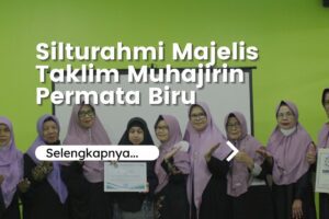 Silaturahmi Majelis Taklim Al-Muhajirin Permata Biru ke Kantor Ummi Maktum Voice