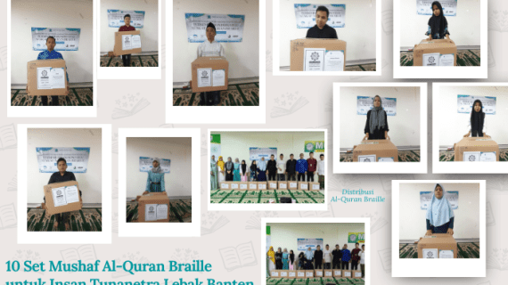 Mushaf Al-Quran Braille bagi Insan Tunanetra Kab. Lebak Banten