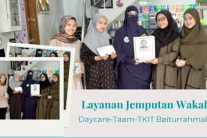 Jumat Berkah - Jemputan Wakaf ke Daycare-Taam-TKIT Baiturrahmah